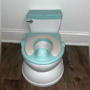 Aqua and White Training Potty